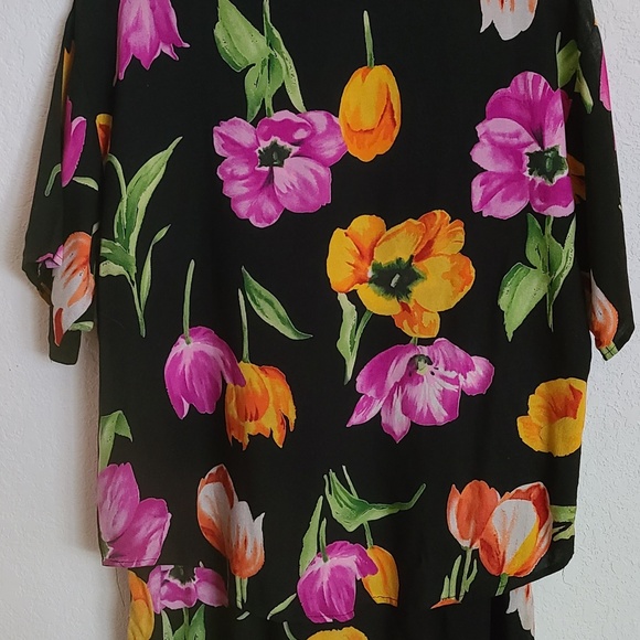 Vintage Caribou New York Floral Dress Set Made in USA - Picture 7 of 11